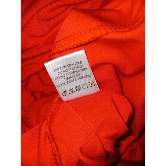 Lovers Friends Bethany Jumpsuit Small Red Women 1 Shoulder Front Tie Belt & Zip‎ - Picture 4 of 15